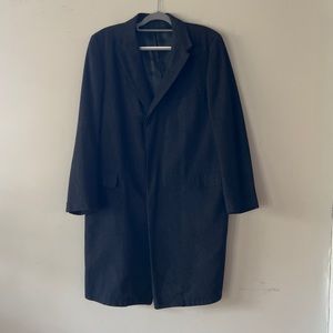 Dark Grey Men’s Wool Coat